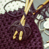 15cm Bamboo Crochet Hooks