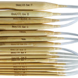 16 Piece Bamboo Crochet Hook Set