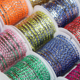 4m Embroidery Ribbon Craft Ribbon 12 Roll Fabric Edge Trim Ribbon Braid Trimming Upholstery Edging Lace Trim, Saree Border, Draperies, Pillow, Scrapbooking, Paper Craft, Card Decorative Ribbon Trim