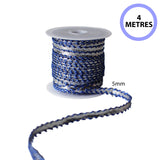 4m Embroidery Ribbon Craft Ribbon 12 Roll Fabric Edge Trim Ribbon Braid Trimming Upholstery Edging Lace Trim, Saree Border, Draperies, Pillow, Scrapbooking, Paper Craft, Card Decorative Ribbon Trim