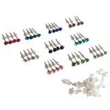 Crystal Style Rhinestone Stud Earring Set