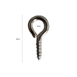700 Pack of 8mm Eye Pins
