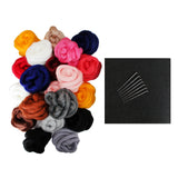 Felting needle wool kit with needles