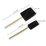 Large and Small Foam Brush Arts and Crafts Set