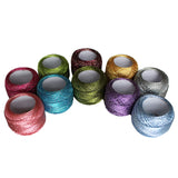10 Pack of Glittery Thread
