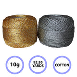10 Pack of Glittery Thread