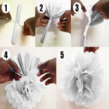 Tassel, Banner, & Pom Pom Party Supply Set