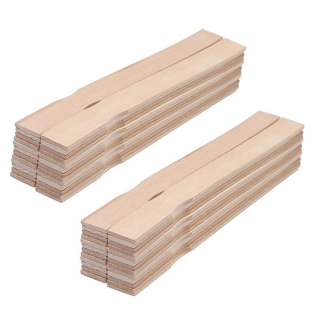 50 Pack of Wooden Paint Stir Sticks