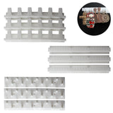 White Jewellery Sticky Hanger Set