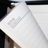 A5 PU Faux Black Leather Journal with Calculator