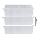 3 Tier Clear Plastic Storage Box