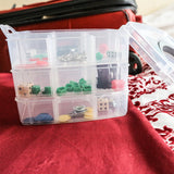 3 Tier Clear Plastic Storage Box