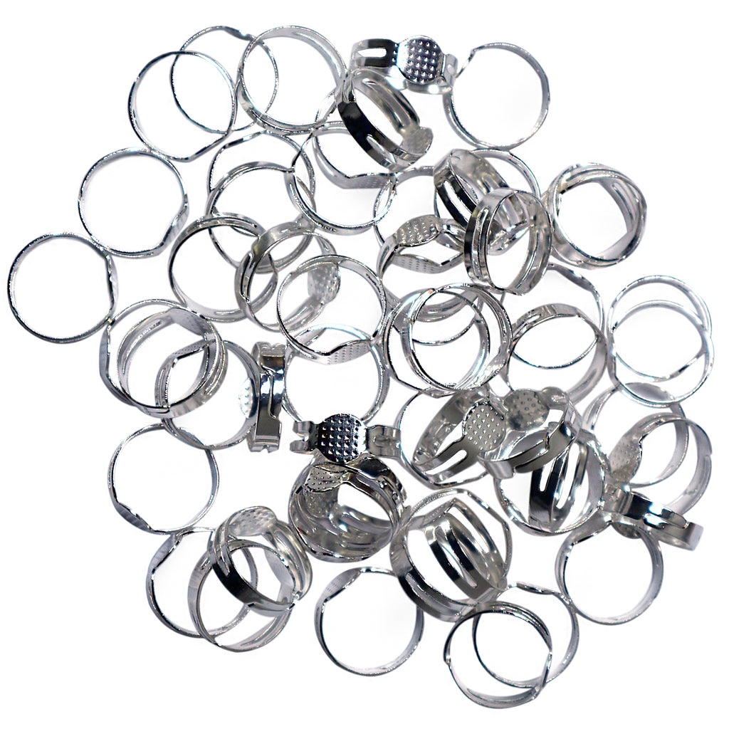 80 Pack of Ring Blanks