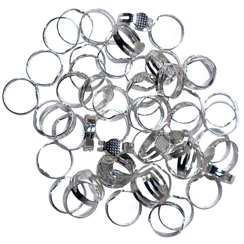 80 Pack of Ring Blanks