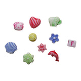 Kurtzy 382 Pcs Children DIY Beads Set Bracelet Bead Art & Jewellery Making Tool - Bead String Making Set with Assorted Shape Pop Beads, A-Z Letter Beads, Elastic Cord, Jump Rings, Lobster Clasp & Box