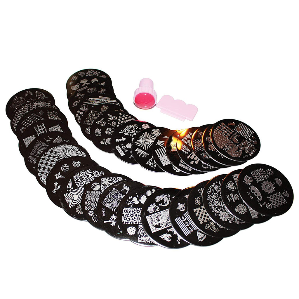 Nail Art Design Stamp Plates Kit