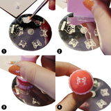 Nail Art Design Stamp Plates Kit