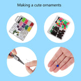 800 Pcs Silver Plated Jewellery Making Kit - Jewelry Supplies Findings/Repair Kit and Starter Tools Kit for DIY Large Bulk Kit with Pliers, Assorted Beads, Silver Findings, Wire Earrings and More