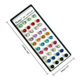 20 Pairs of Stud Earrings Pack