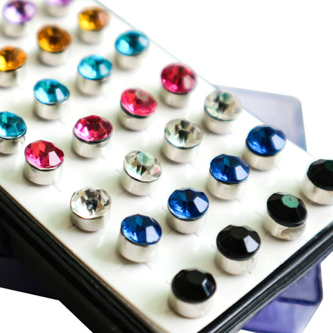 20 Pairs of Stud Earrings Pack