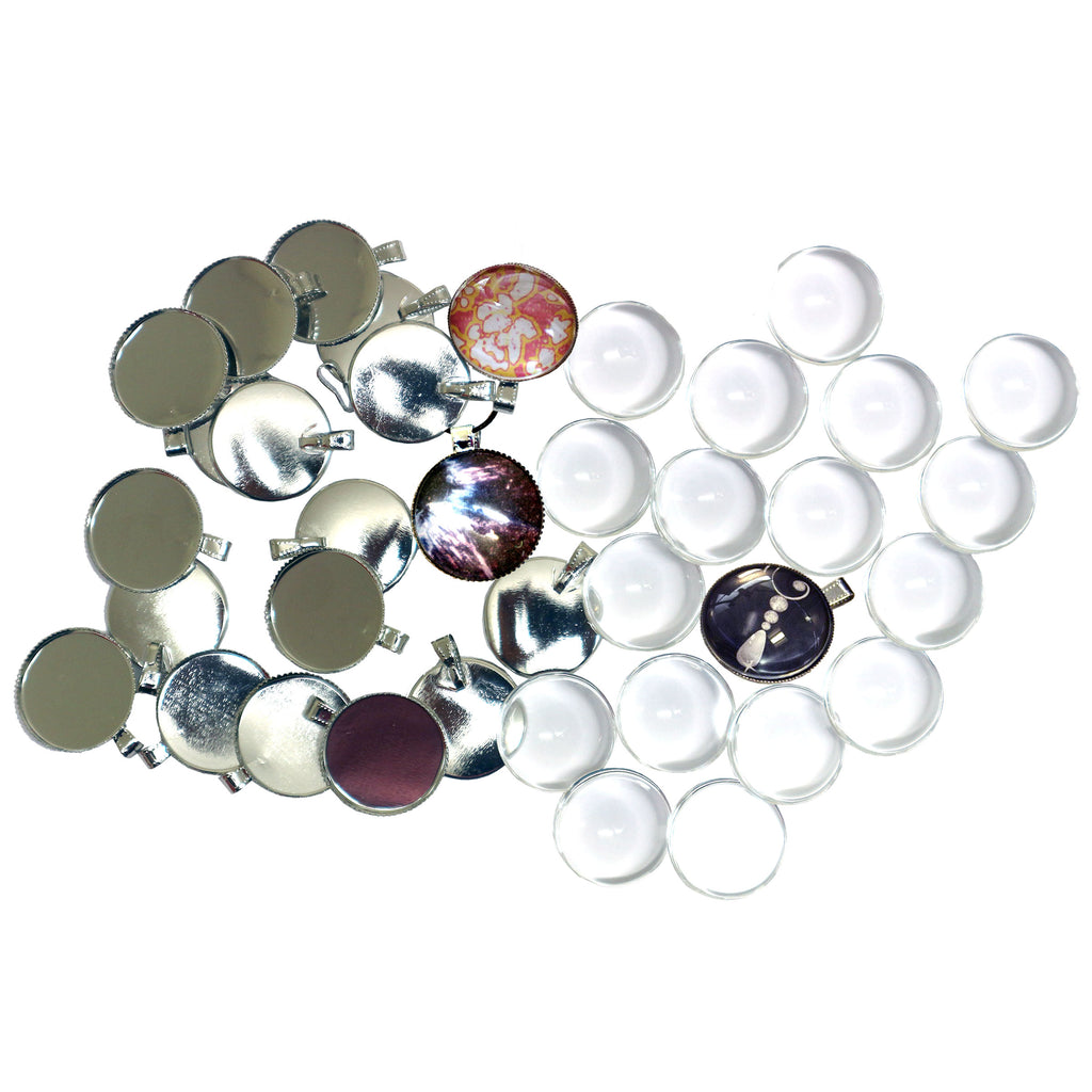 20 Pack of Jewellery Making Domes