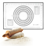 White and Black Silicone Mat