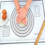 White and Black Silicone Mat