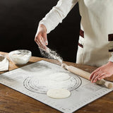 White and Black Silicone Mat
