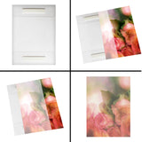 Kurtzy Adhesive Wall Poster Holder - 5 Pcs A4 C-shaped Acrylic Wall Sign Holder / Poster Display Frame to Protect Sign, Photo and Posters from Scratch and Tear with 2 Adhesive Pads for Sturdy Grip