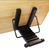 Kurtzy Bamboo Book Holder - 33.5 x 24 cm Holder Stand with 6 Adjustable Heights for Ipad/Tablet - Perfect Reading Rest for Books, Music Notes & Watching videos.