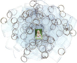 50 Pack of Keyring Blanks