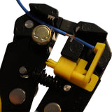 Kurtzy Wire Stripper Plier - 5 in 1 Multifunctional Crimping Tool - Automatic Terminal Ratchet Crimping Plier - Self Adjusting Cable Cutter for Stripping, Crimping and Cutting up to 24 AWG Hand Tool