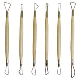 6 Piece Clay and Craft Tool Set