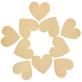 Blank Wooden Heart Decor