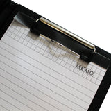 Kurtzy A5 Clipboard Folder, Conference Executives Business Leather File Folder Notebook Portfolio Document Organizer Paper Folio with Stationary Writing Memo Pad for Men Women Work Office