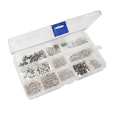 Kurtzy Jewelry Making Kit - Jewelry Findings Starter Kit - Jewellery Beading and Repair Tools Supplies Includes Plier, Tweezers, Brass Ring, Silver Findings, Wire for Making Bracelet, Earrings & More