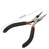 Kurtzy Jewelry Making Kit - Jewelry Findings Starter Kit - Jewellery Beading and Repair Tools Supplies Includes Plier, Tweezers, Brass Ring, Silver Findings, Wire for Making Bracelet, Earrings & More