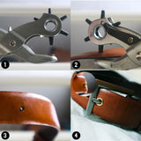 5 Hole Revolving Punch Plier Tool