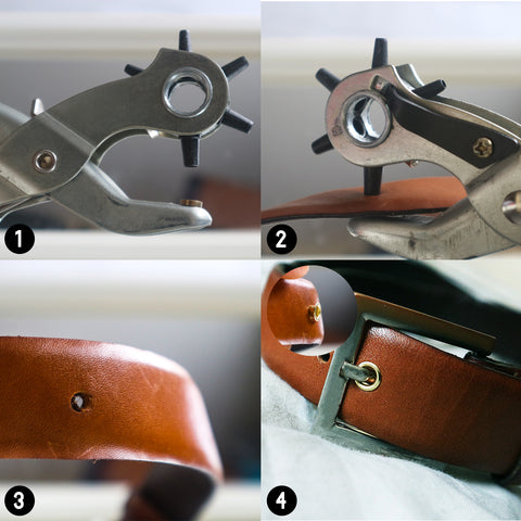 5 Hole Revolving Punch Plier Tool