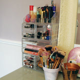 Large Clear Acrylic Cosmetic Organiser