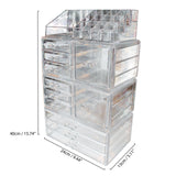Large Clear Acrylic Cosmetic Organiser
