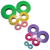 12 Piece Plastic Pom Pom Maker Kit with Assorted Sizes