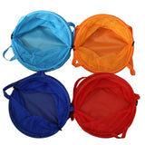 Belle Vous 4 pcs Laundry Baskets - Mesh Laundry Bag - Collapsible Laundry Bin with carry handle - Foldable Laundry Hamper - Pop Up Laundry Basket in four Colors - Washing Basket - Laundry Storage