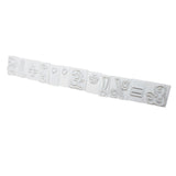 Alphabet Icing Stamps