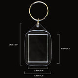 100 Pack of Keyring Blanks