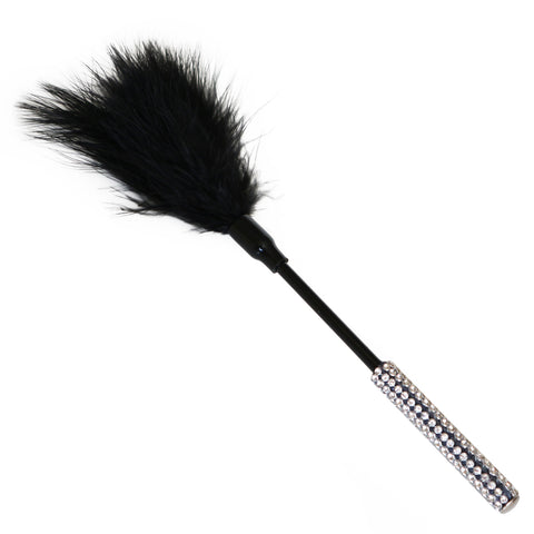 Mason and Chase Single Feather Tickler - Tease Toy Ticklers for Men and Women - Spanking Slapper, Flirting Feather - Feather Teaser perfect for Back, Foot and Body Massage