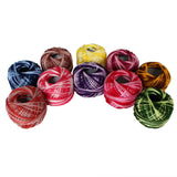10 Pack of Stripy Thread