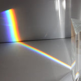 Belle Vous 3pc Crystal Prism - Crystal Optical Glass - Triangular Glass Prism of length 15, 10, 6cm with Gift Box - Prism for Teaching Light Spectrum Physics, Glass Prism & Prism Photography