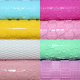 8 Piece Embossing Rolling Pin Set