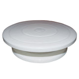 Professional White Cake Turntable Display Stand